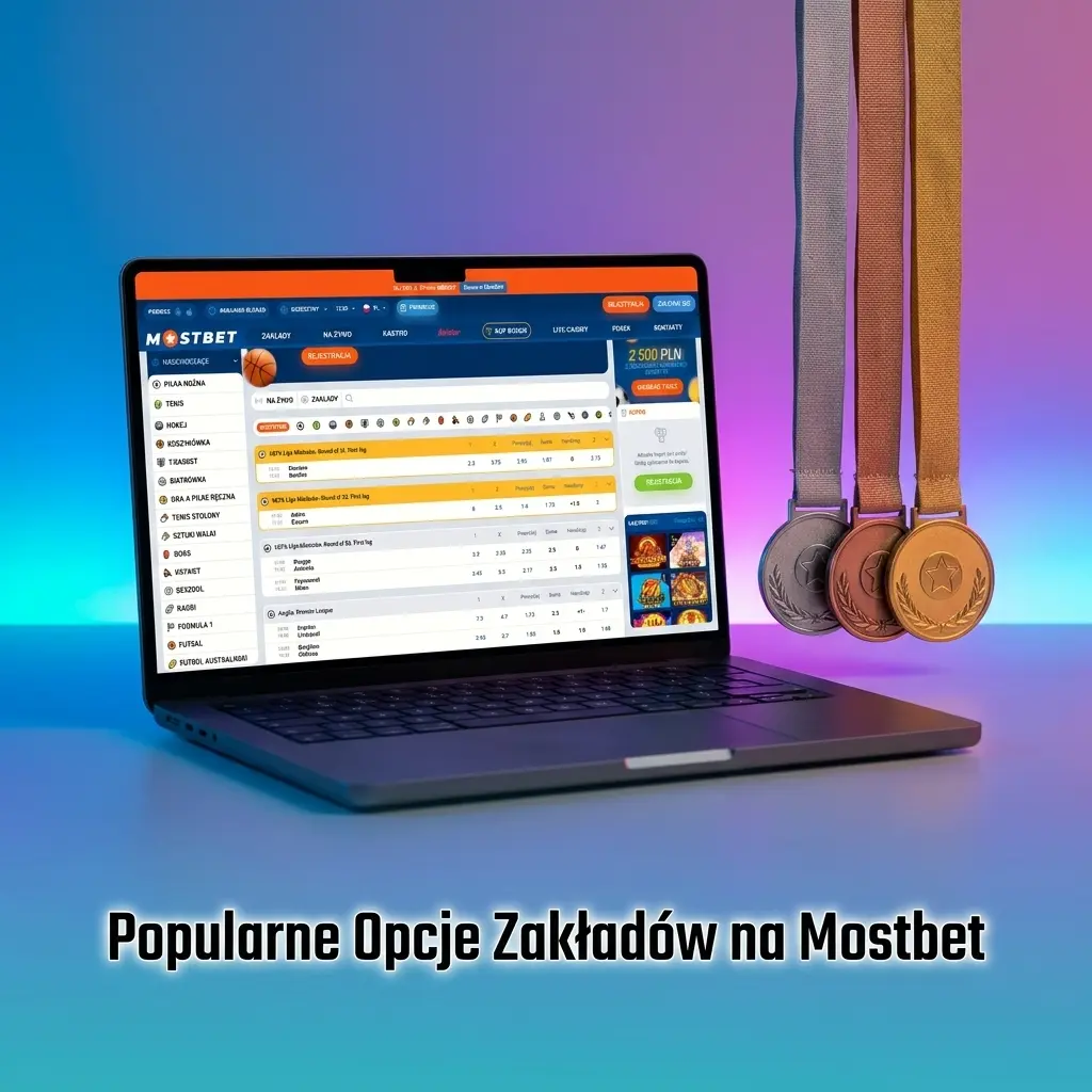 Popularne opcje zakładów na Mostbet